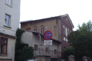 One of the former synagogues in Sanok